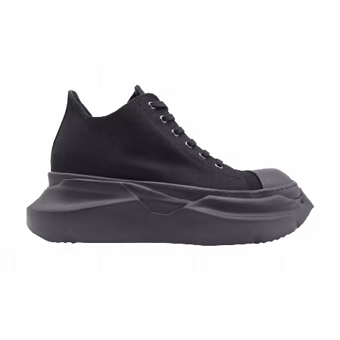 Rick Owens DRKSHDW Fogachine Cotton Denim Abstract Low 'Black'