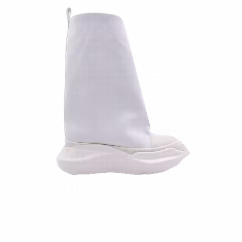 Rick Owens Wmns DRKSHDW Fogachine Sneaks Boots 'Natural Milk'