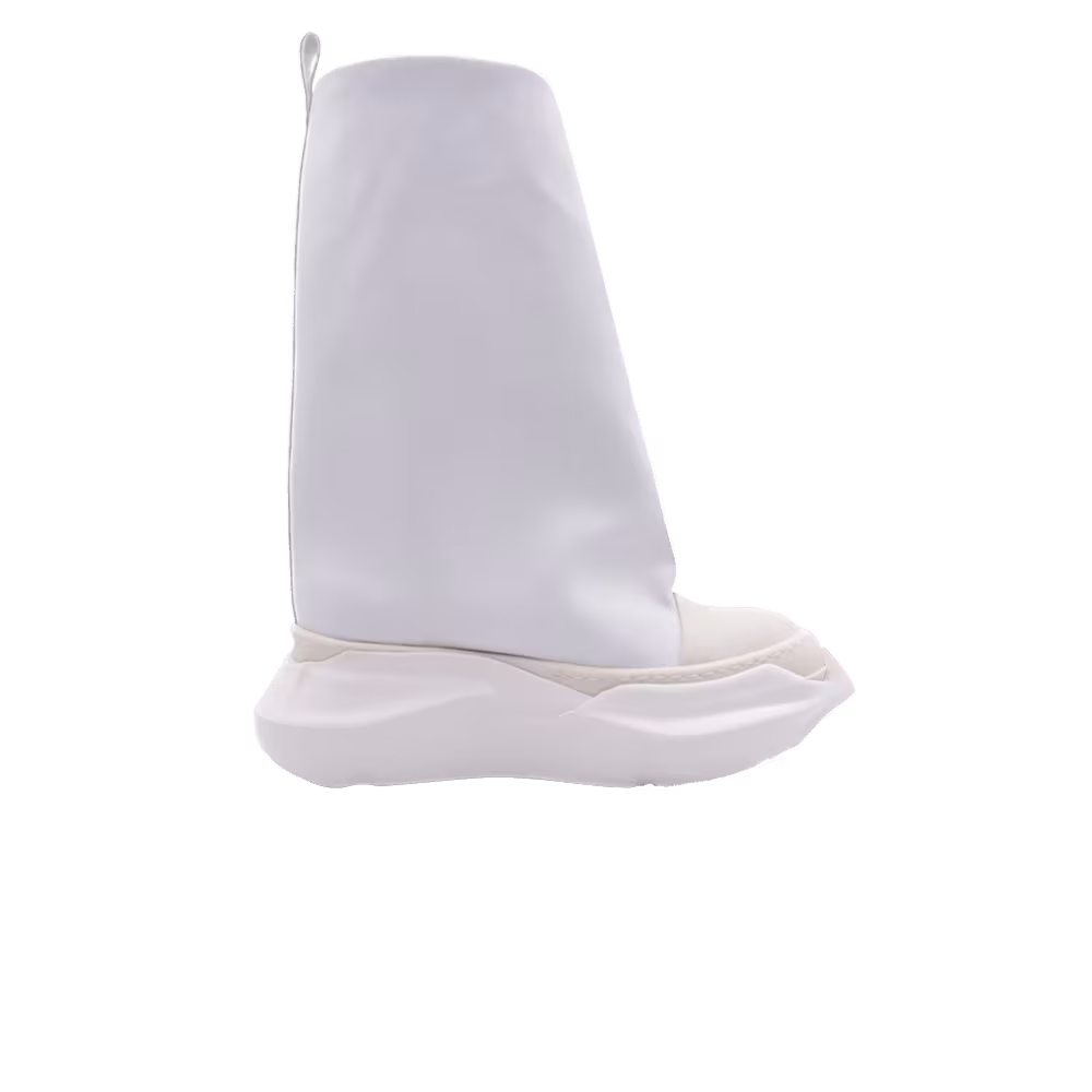 Rick Owens Women's DRKSHDW Fogachine Sneaks Boots Natural Milk