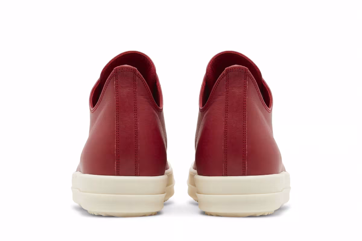 Rick Owens Lido Low Cardinal Red, view 7