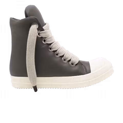 Rick Owens Jumbo Lace Padded Ramones High 'Dark Dust'
