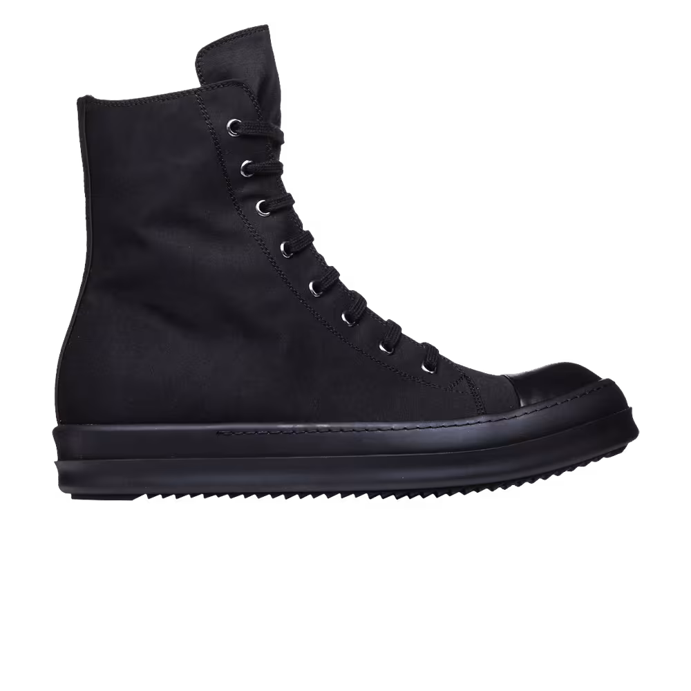 Rick Owens DRKSHDW Ramones High Triple Black