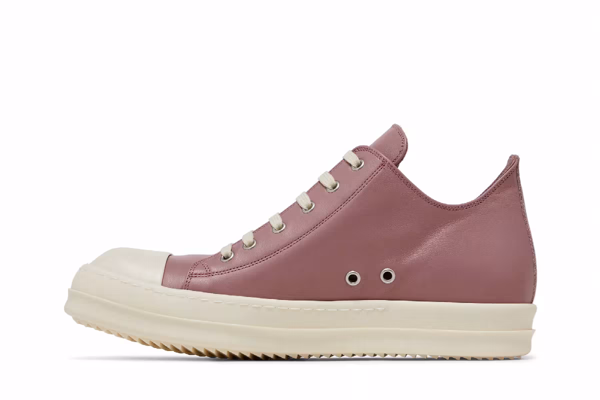 Rick Owens Lido Low Dusty Pink, view 4