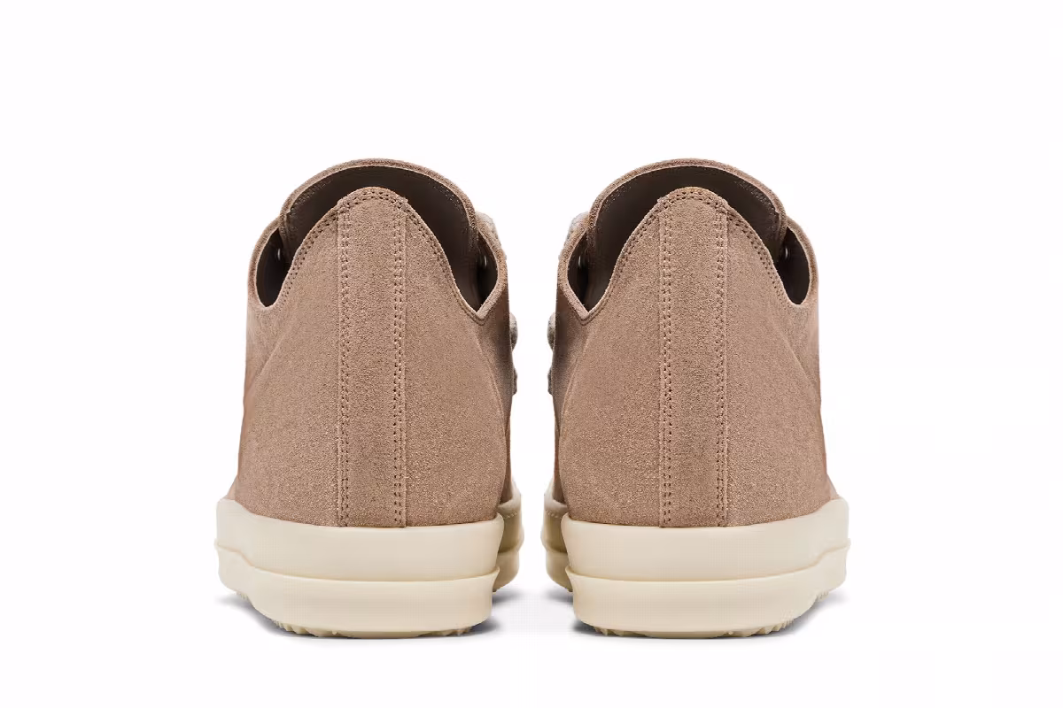 Rick Owens Hollywood Jumbo Laced Low Flesh, view 7