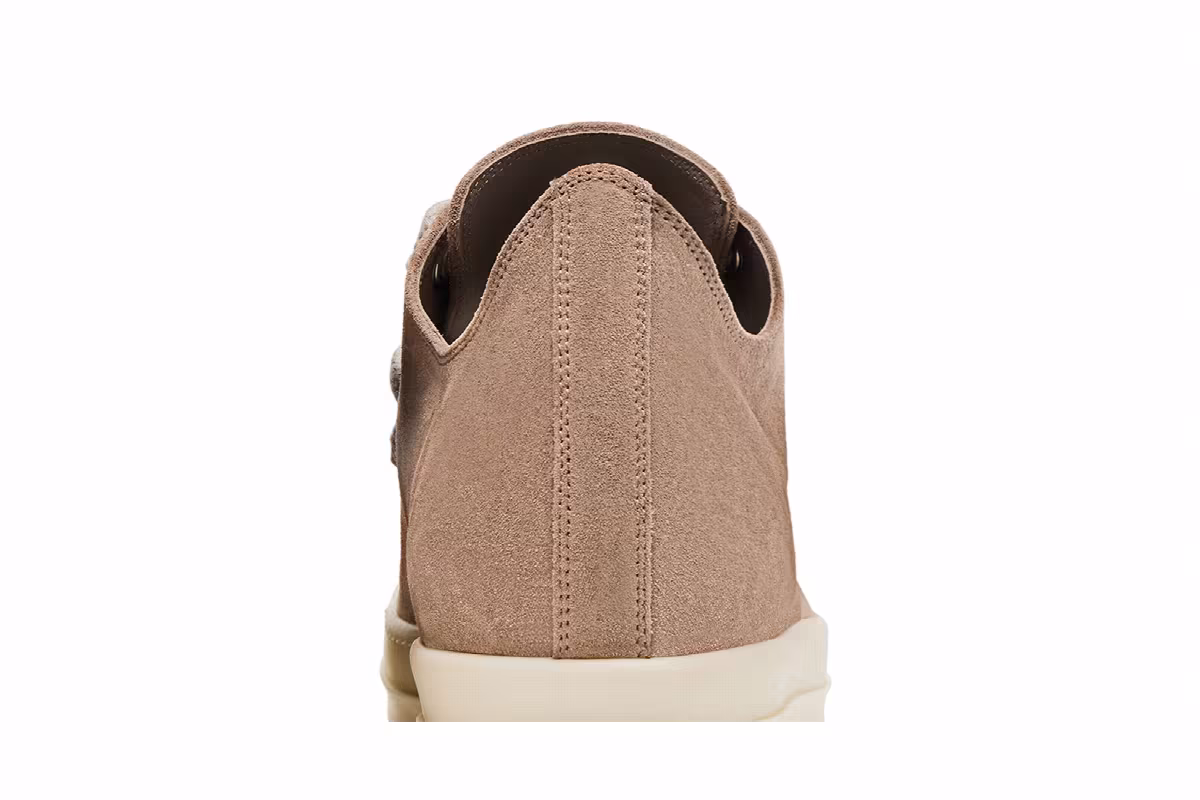 Rick Owens Hollywood Jumbo Laced Low Flesh, view 8