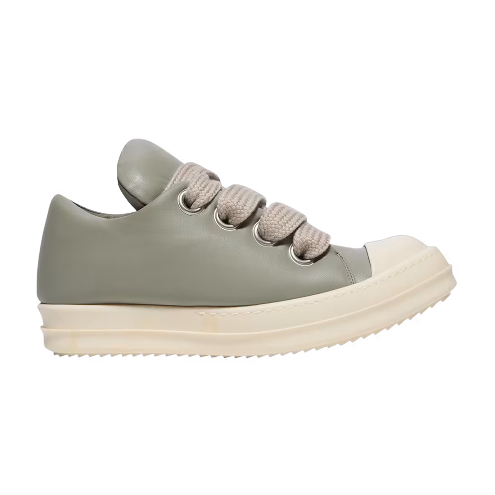 Rick Owens Hollywood Jumbo Laced Low Celadon Milk