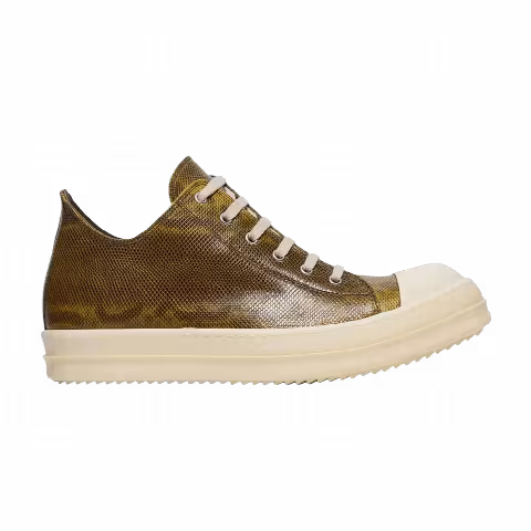 Rick Owens Hollywood Low 'Snakeskin - Acid Milk'