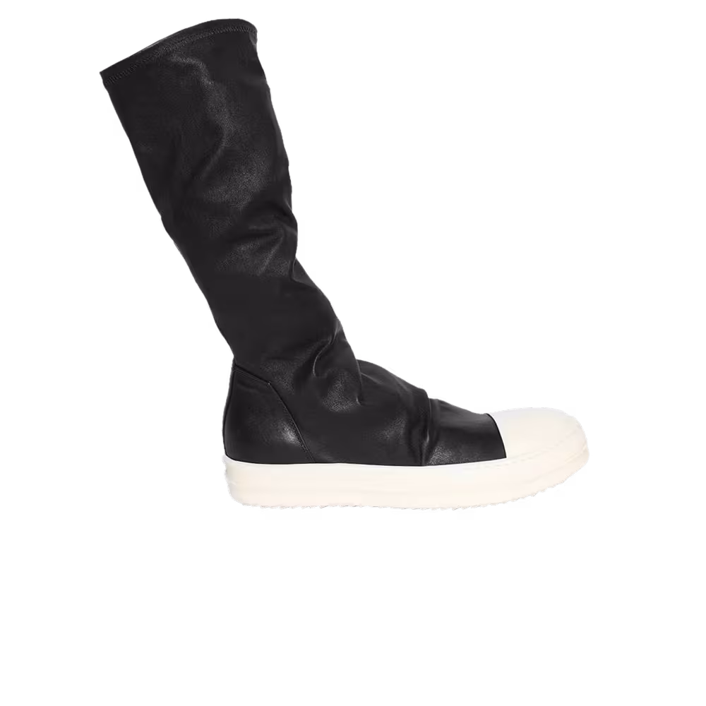 Rick Owens Women's Porterville Stocking Sneaks Black Milk