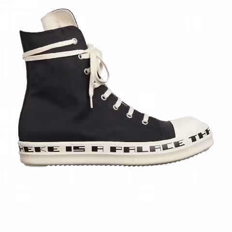 Rick Owens Wmns DRKSHDW Luxor Quote High 'Black Milk'