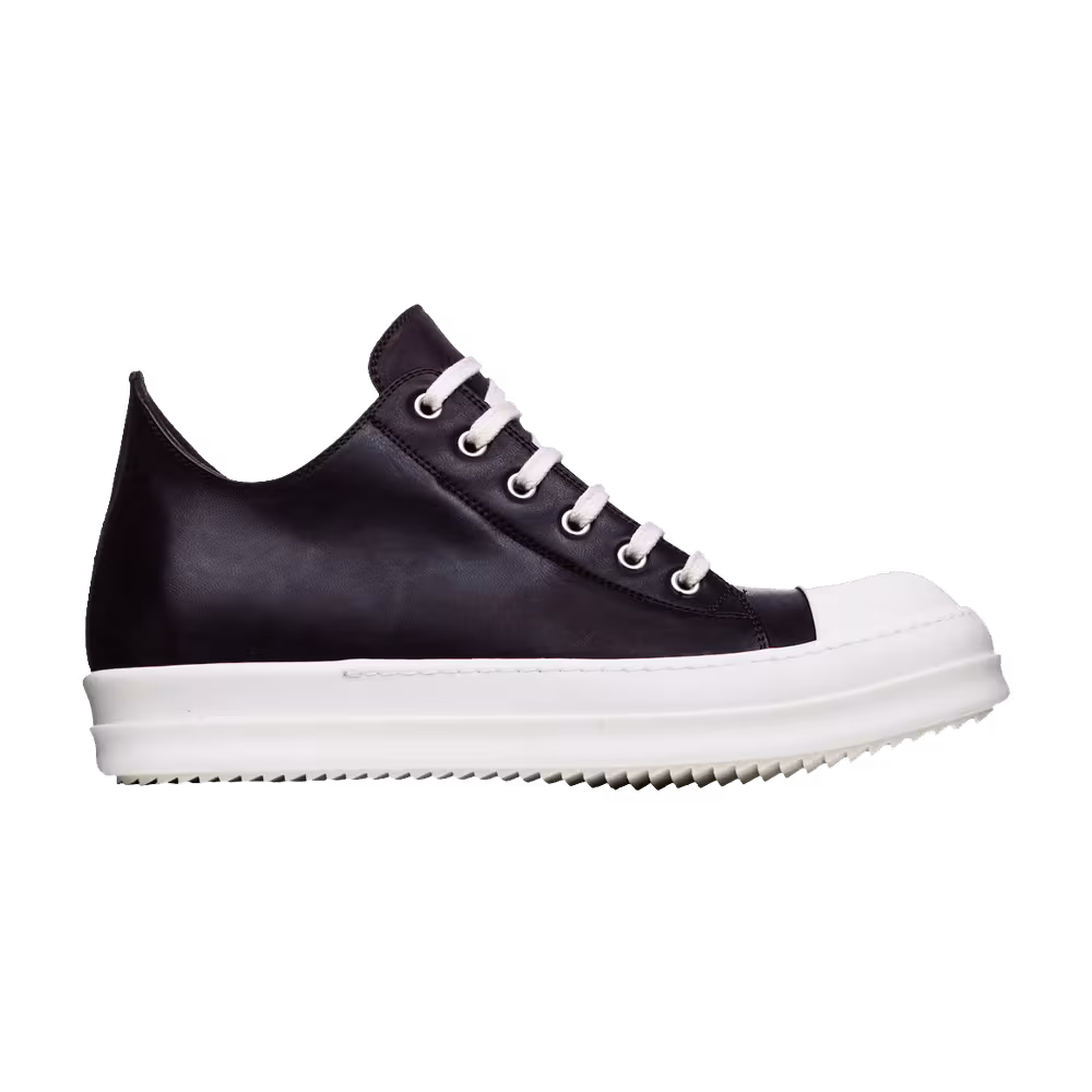 Rick Owens Ramones Low Violet Leather