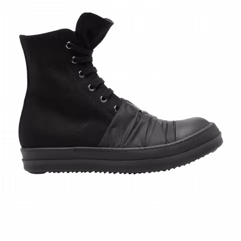Rick Owens Wmns DRKSHDW Hollywood Hustler High 'All Black'