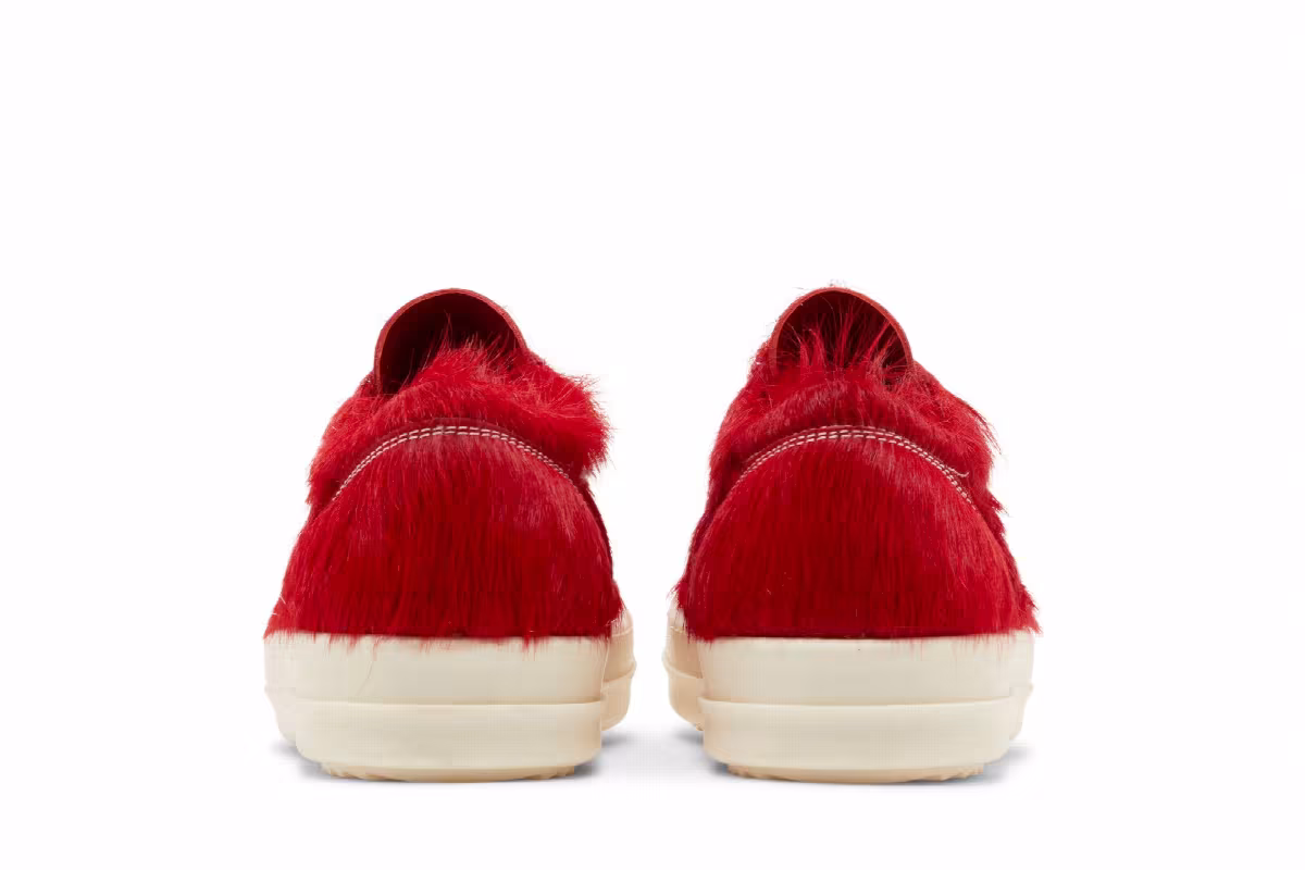 Rick Owens Women's Pelliccia Vintage Low Cardinal Red, view 7