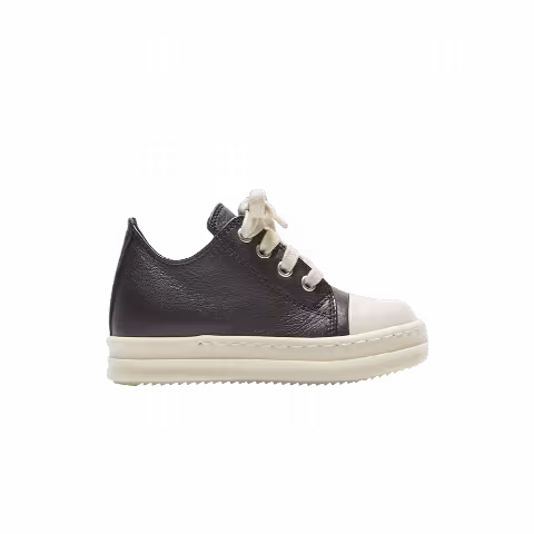 Rick Owens Vintage Sneaks Toddler 'Black Milk'