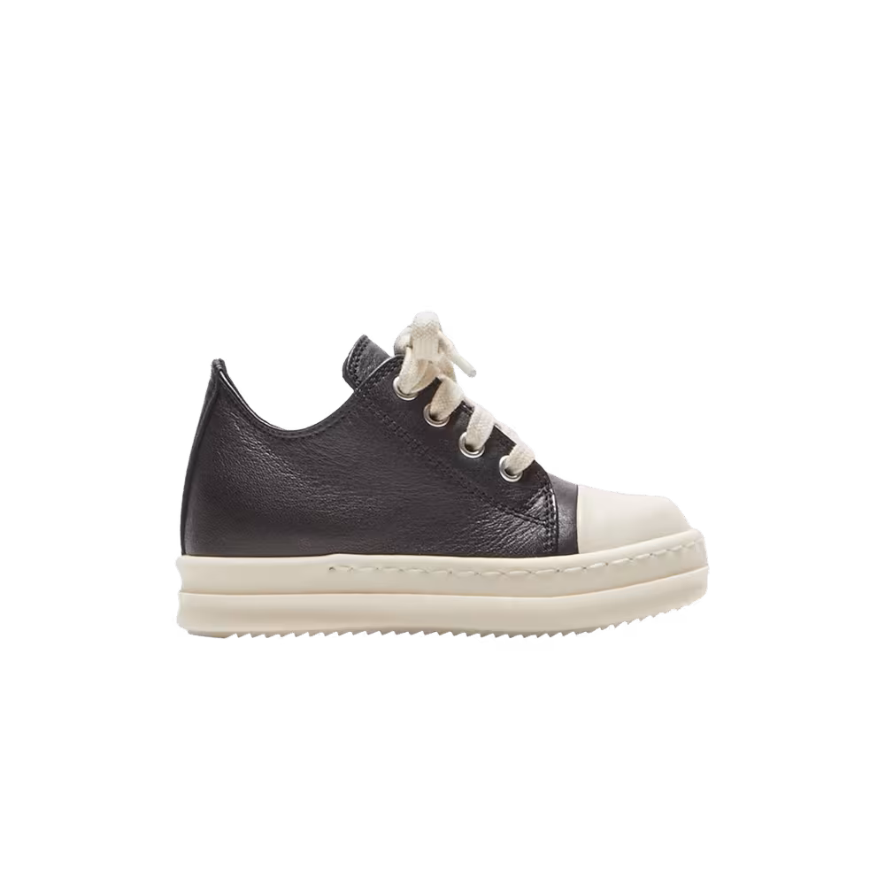 Rick Owens Vintage Sneaks Toddler Black Milk