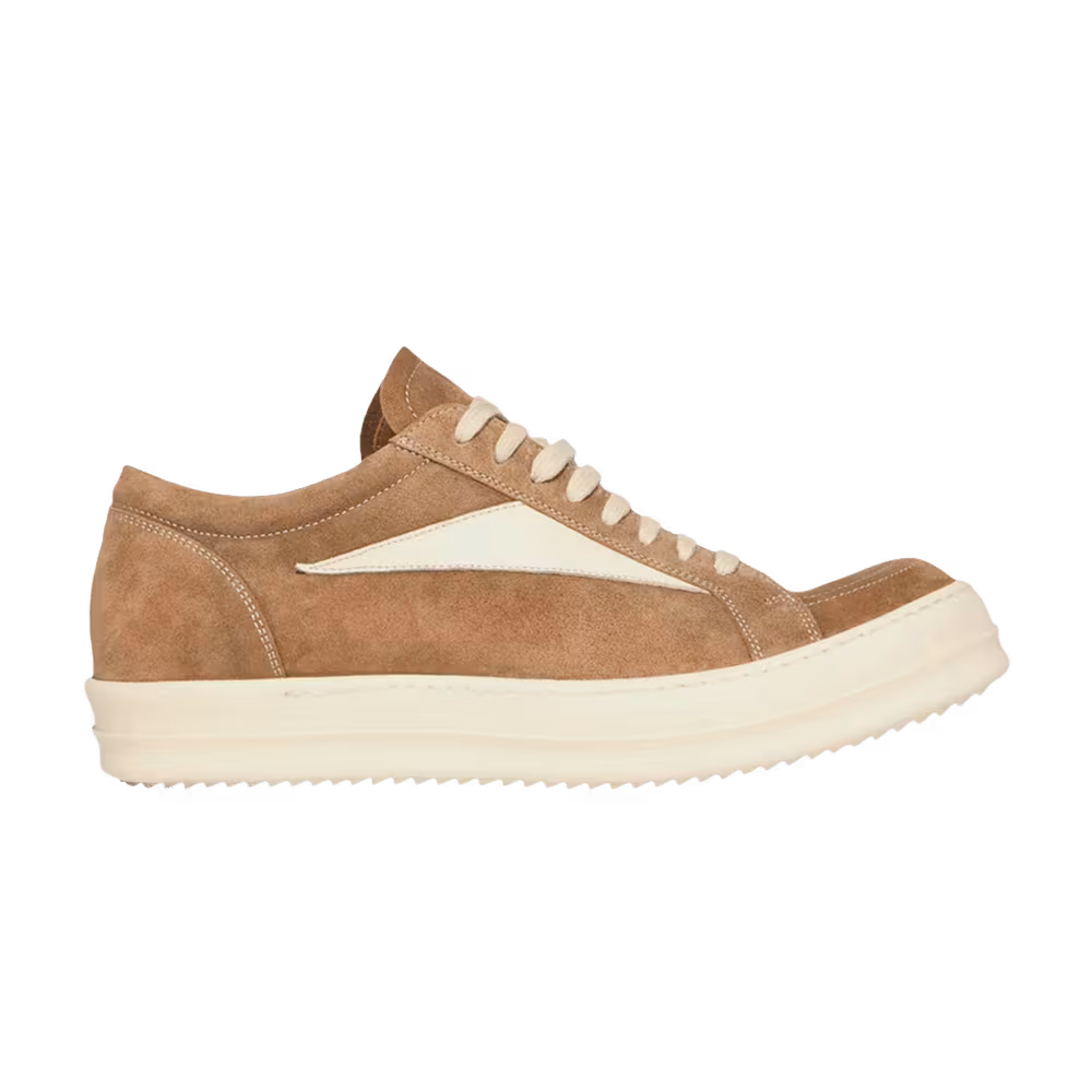Rick Owens Women's Temple Vintage Sneaks Sumi Brown Milk