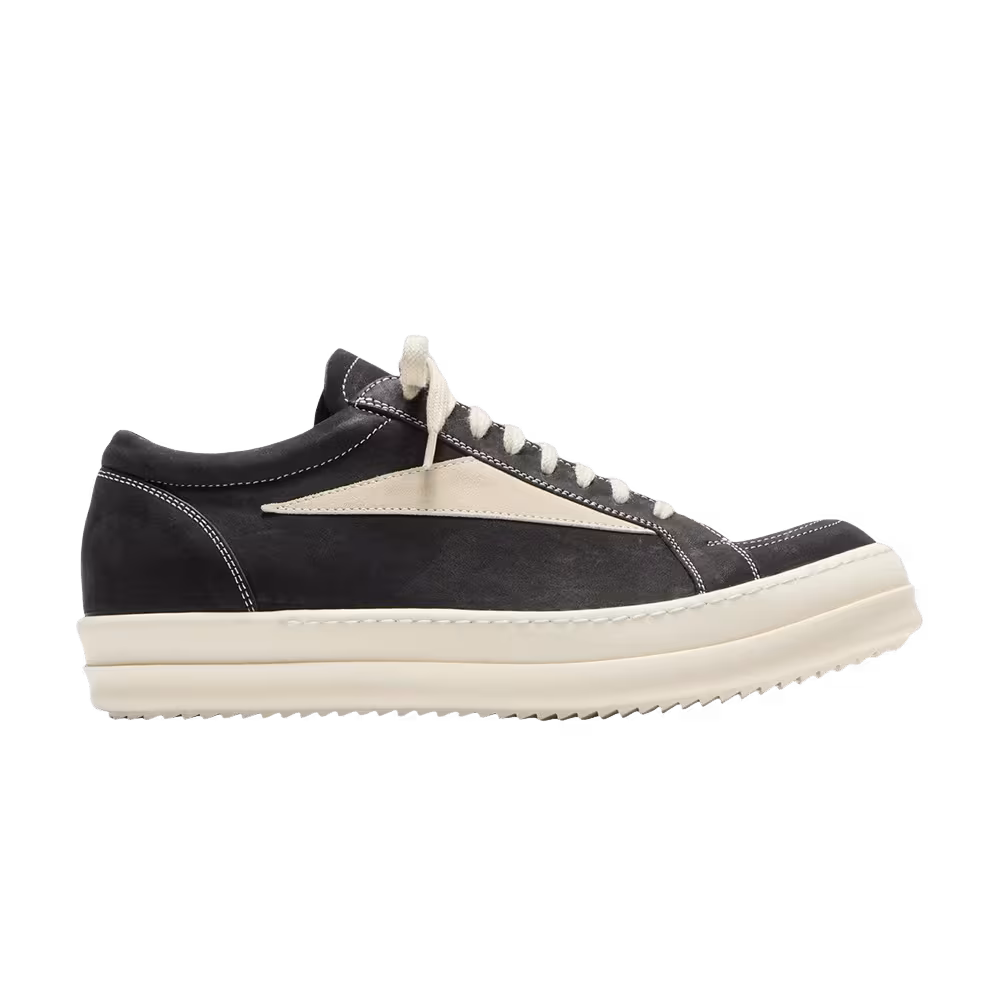 Rick Owens Women's Vintage Sneaker Black Milk