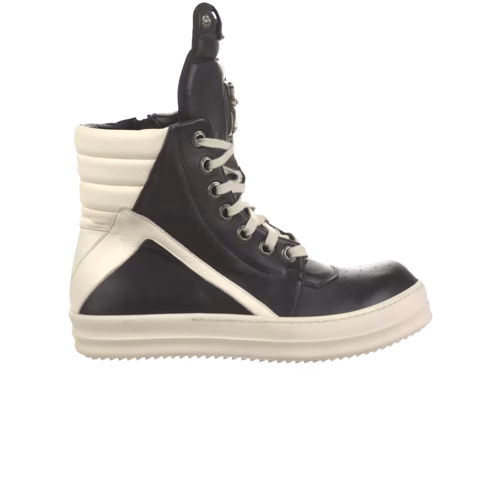 Chrome Hearts x Rick Owens Geobasket High Black