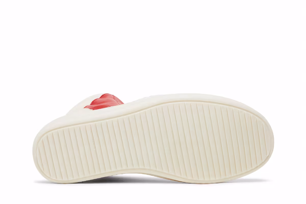 Rick Owens Geobasket Red Milk, view 5