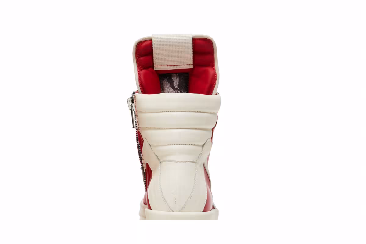 Rick Owens Geobasket Red Milk, view 8