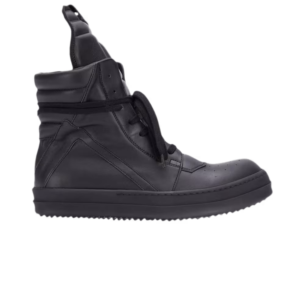 Rick Owens Geobasket High Triple Black