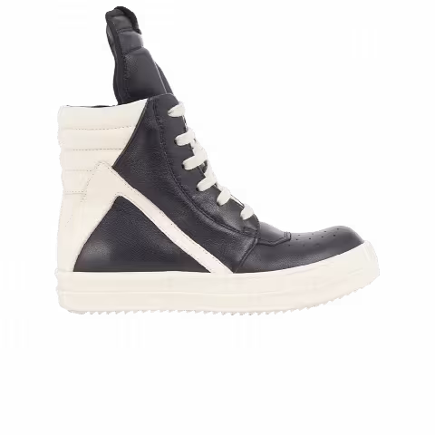 Rick Owens Geobasket Kids 'Black Milk'