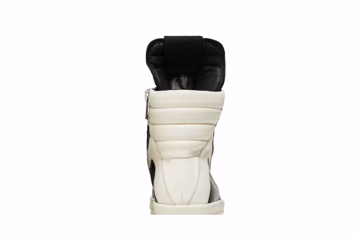 Rick Owens Geobasket High Black Milk, view 8