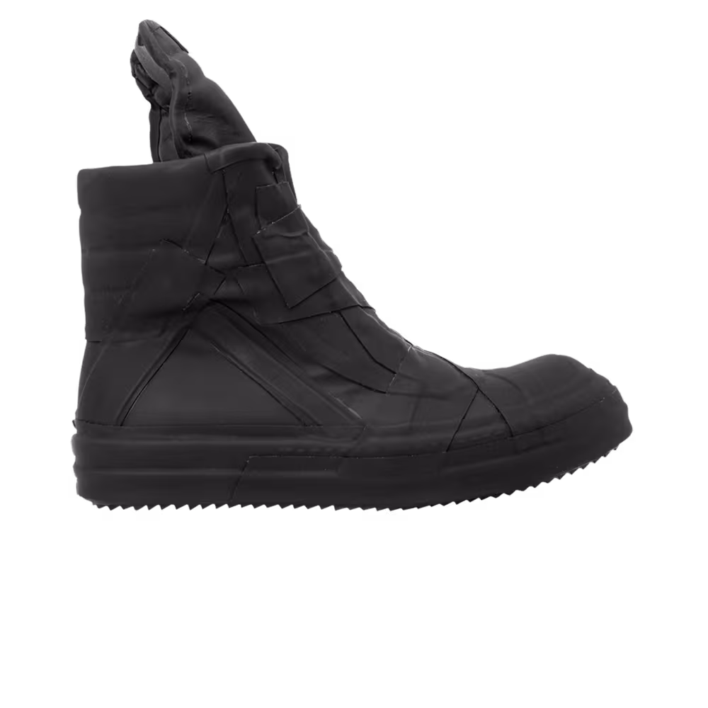 Rick Owens Geobasket High Black