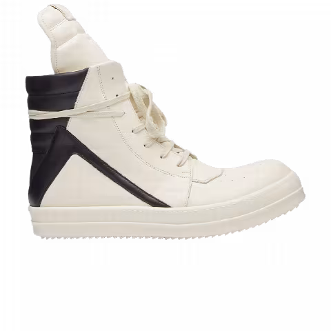 Rick Owens EDFU Geobasket 'Milk Black'