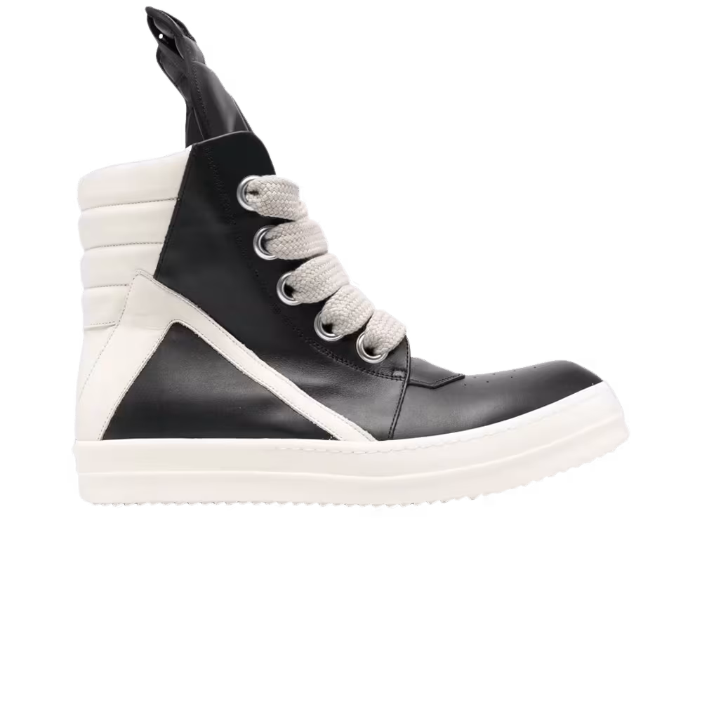 Rick Owens EDFU Geobasket Black Milk
