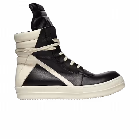 Rick Owens Wmns Geobasket 'Black Milk'