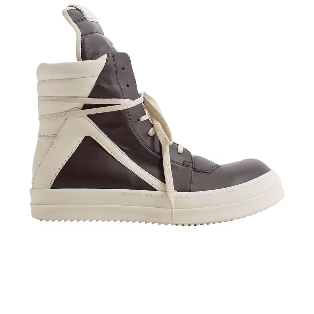 Rick Owens Luxor Geobasket High Brown Milk