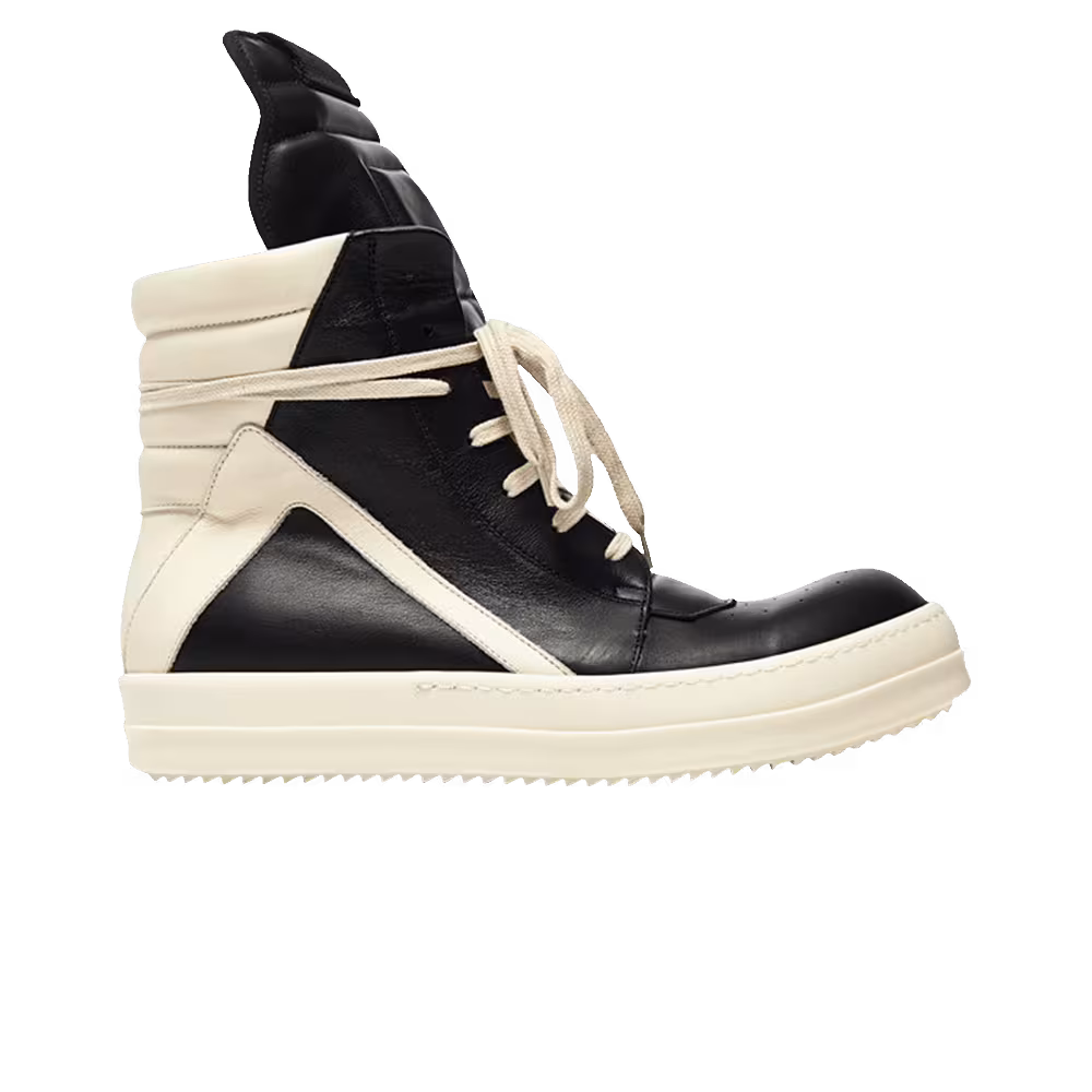 Rick Owens Geobasket Milk Black 2019