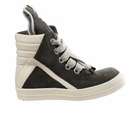 Rick Owens Jumbolace Geobasket Sneaker 'Euca Milk'