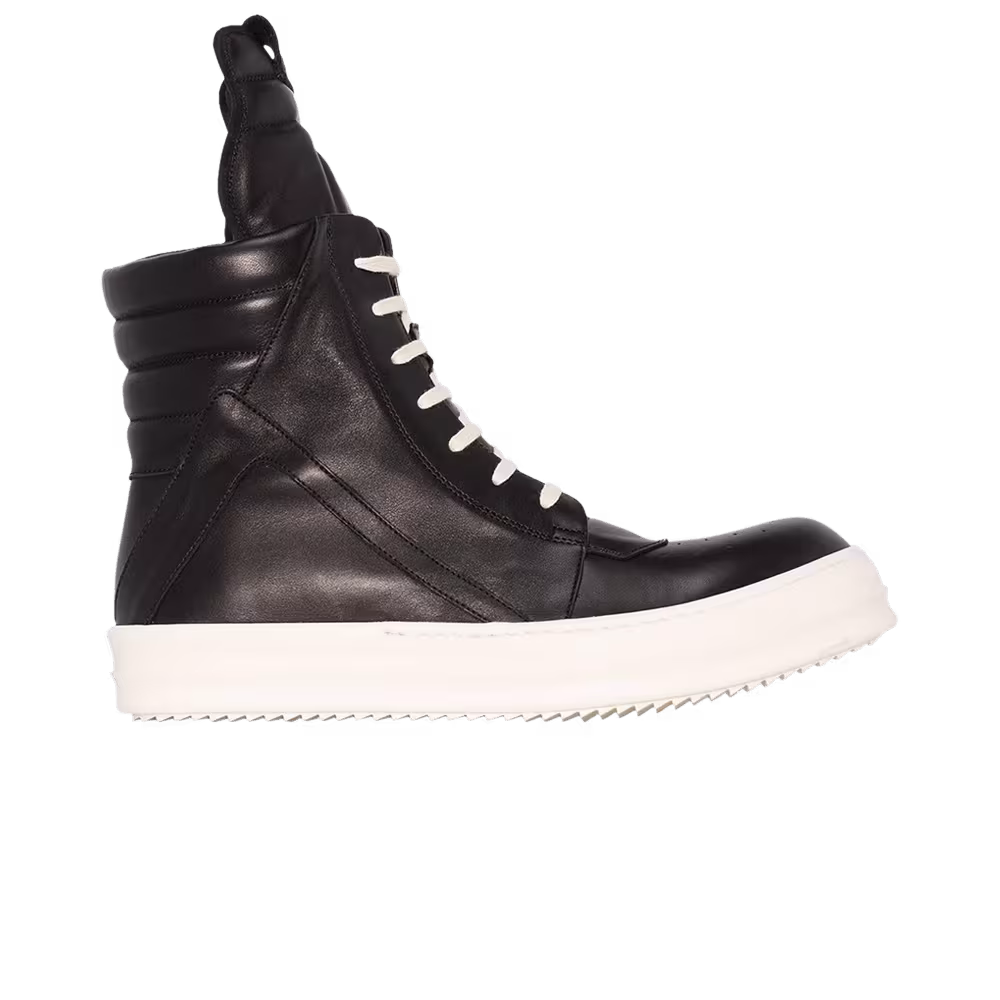 Rick Owens Strobe Geobasket High Black