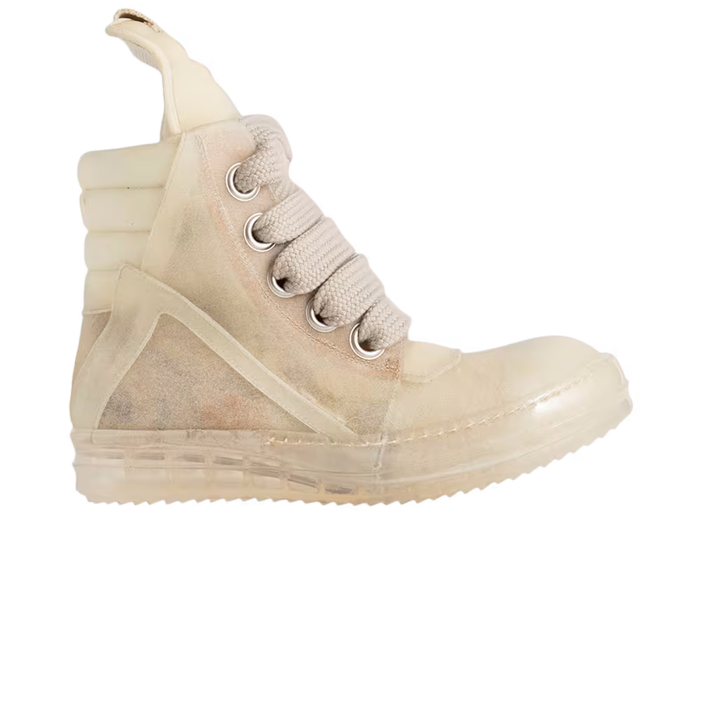 Rick Owens Women's EDFU Geobasket Megalace Natural Transparent