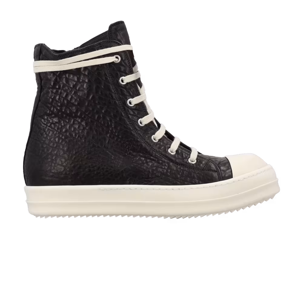 Rick Owens Fogachine High Black Milk Bubbled