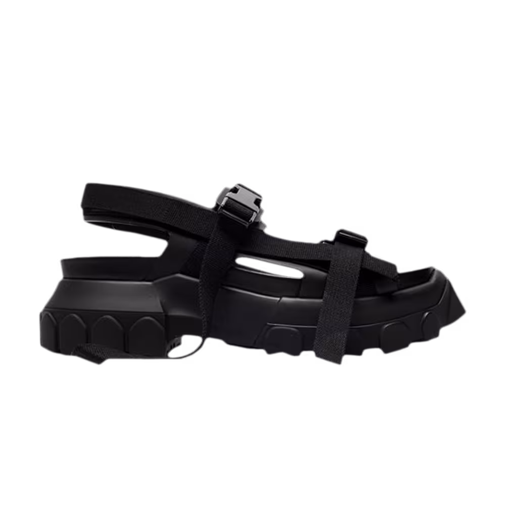 Rick Owens Tractor Sandal Black