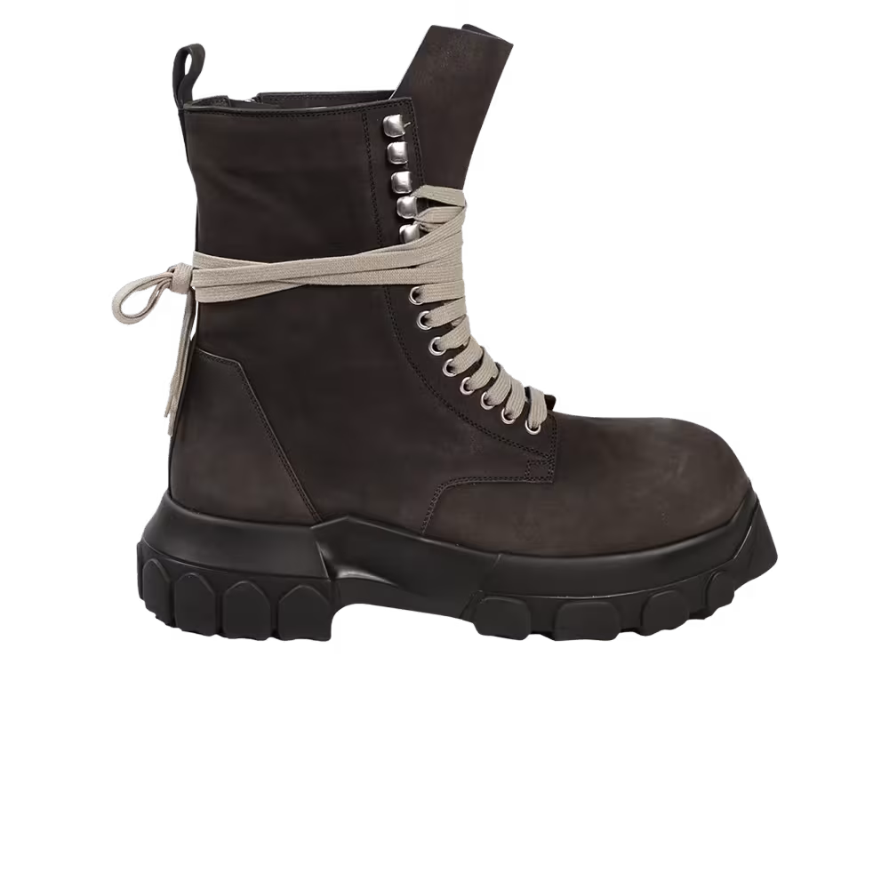 Rick Owens Army Tractor Boot Dark Dust