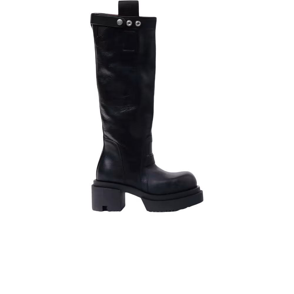 Rick Owens Women's Hollywood Knee Pull On Bogun Black