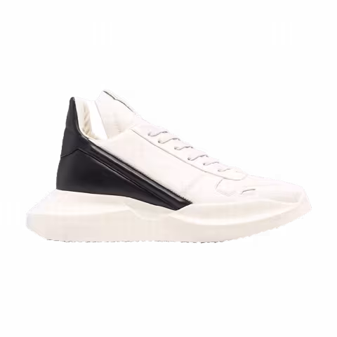 Rick Owens Gethsemane Geth Runner 'Milk Black'