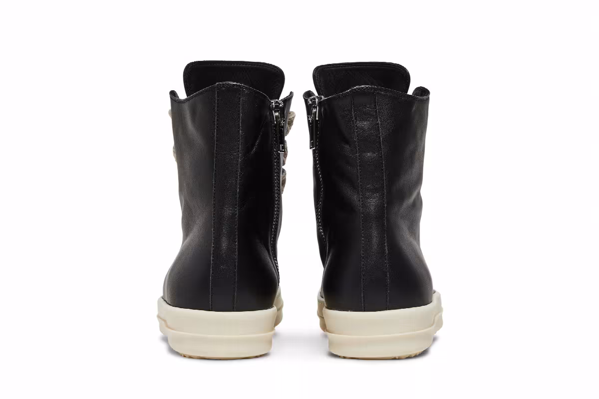 Rick Owens Fogachine High Black Milk, view 7