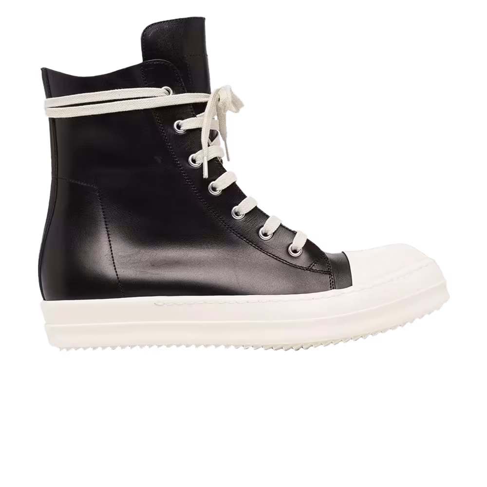 Rick Owens Fogachine Ramones High Black Milk