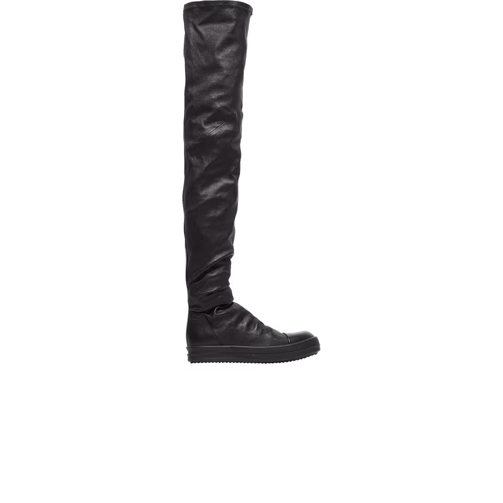 Rick Owens Women's Fogachine Stockings Sneaker Black