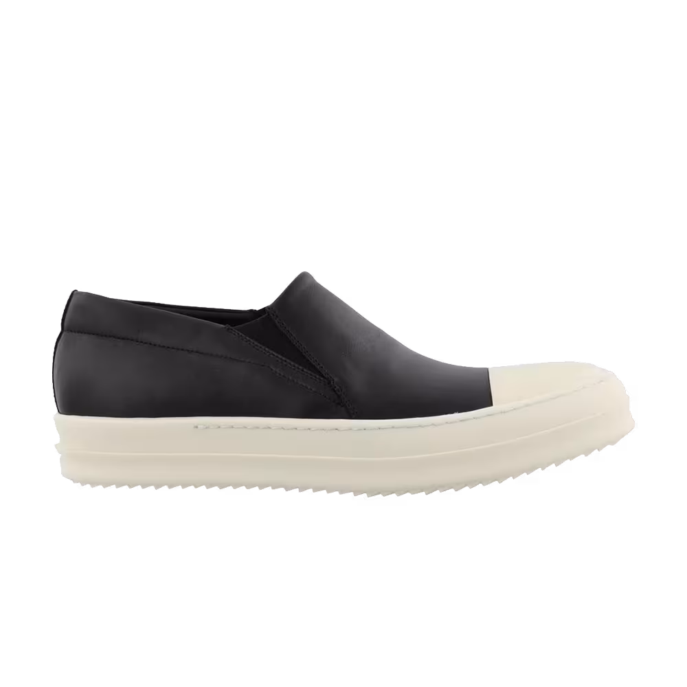 Rick Owens Boat Slip-On Black