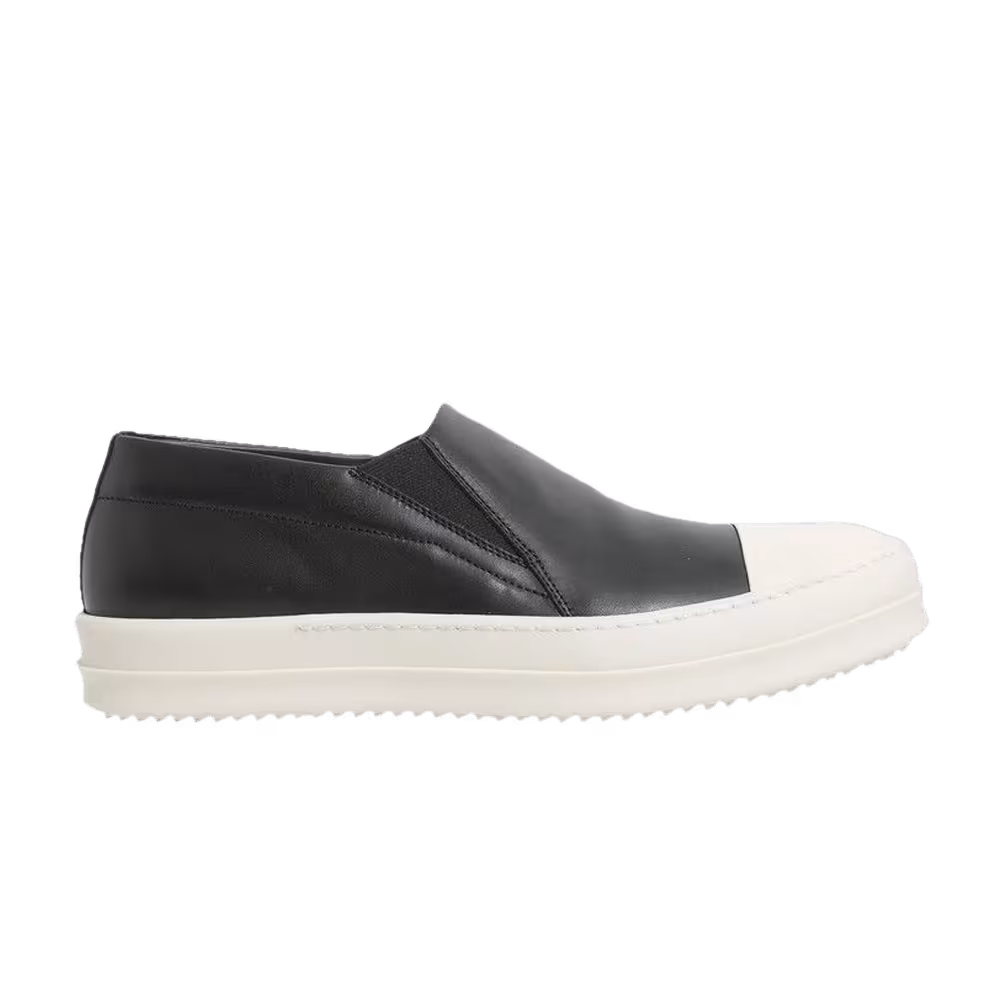 Rick Owens Boat Slip-On Black