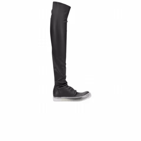 Rick Owens Wmns Boat Stocking Boot 'Black'