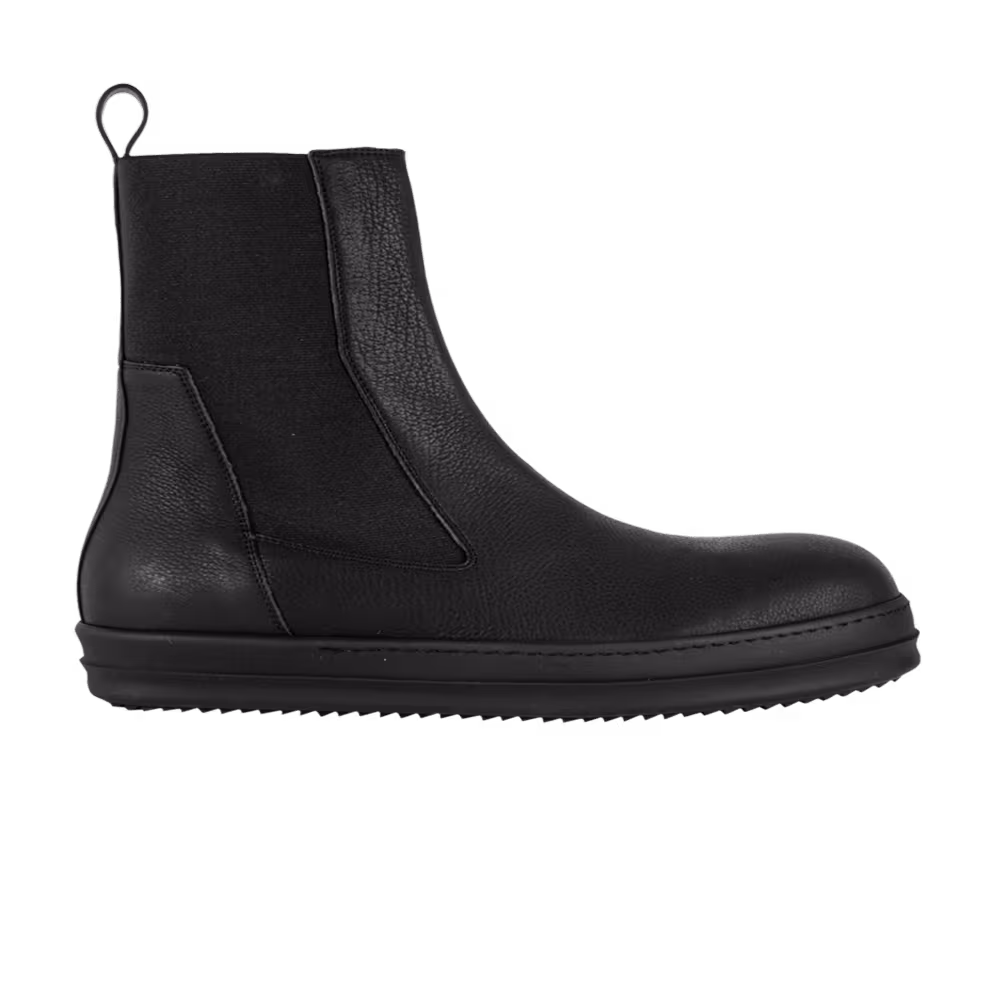 Rick Owens Bozo Chelsea Boot Black