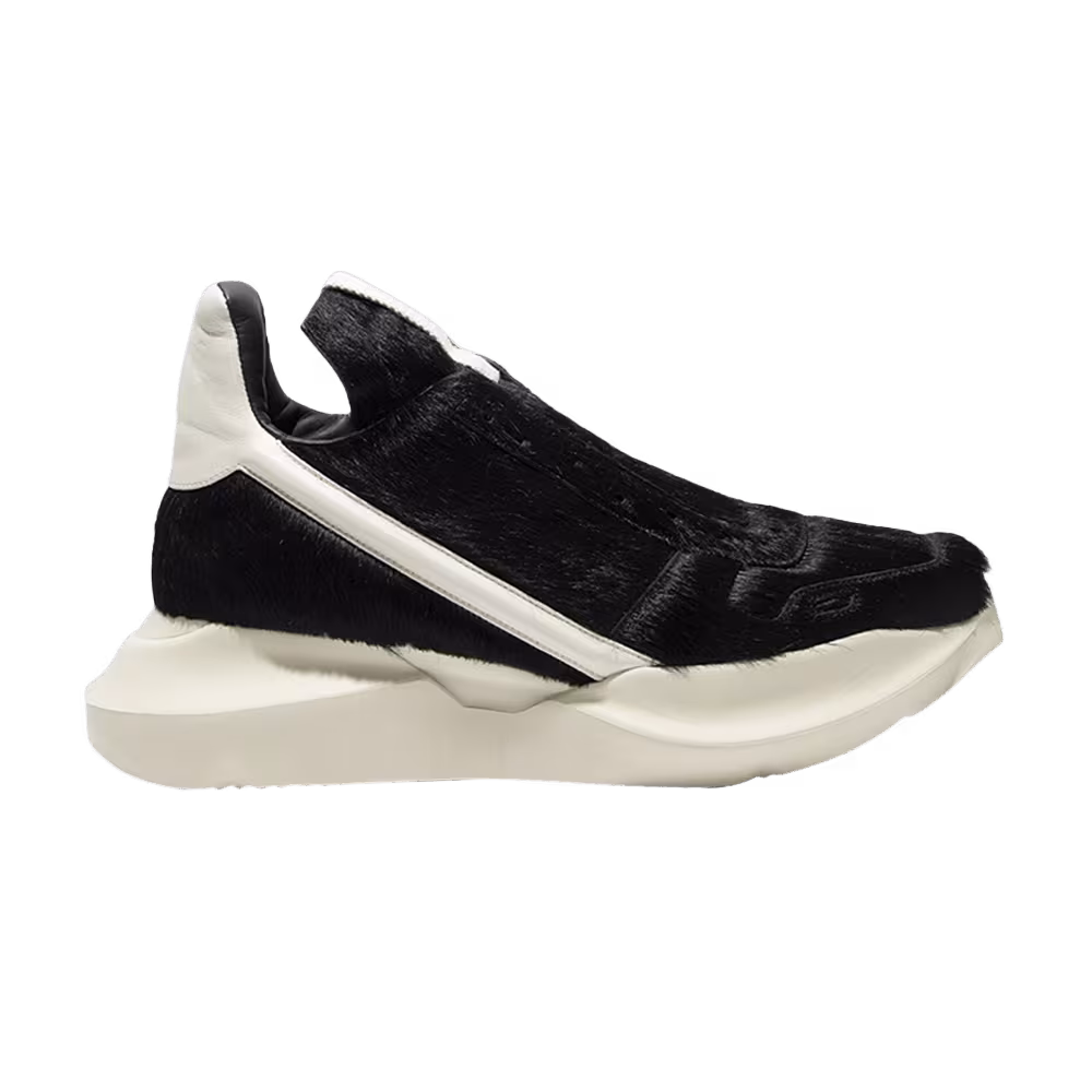 Rick Owens Geo Geth Runner Black Milk