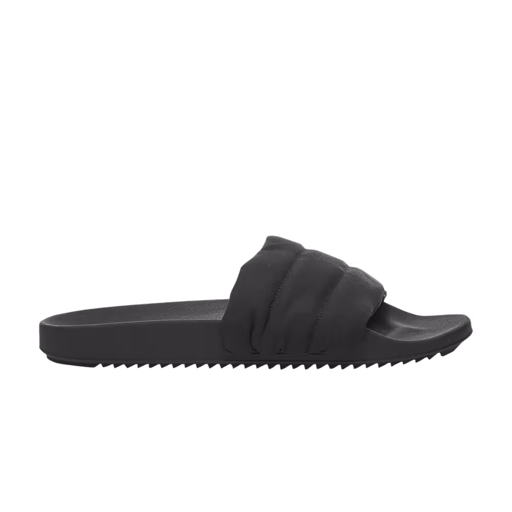 Rick Owens DRKSHDW Cotton Nylon Puffer Slide Black