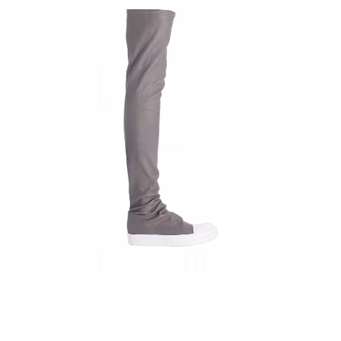 Rick Owens Fogachine Knee High Stocking Sneaker 'Dust'